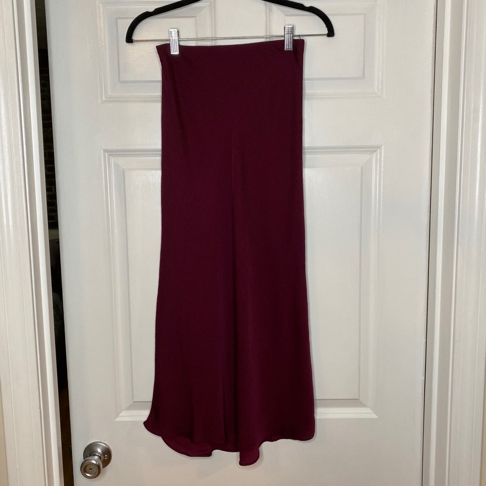 Midi Wine Express Skirt